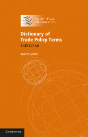 Dictionary of Trade Policy Terms