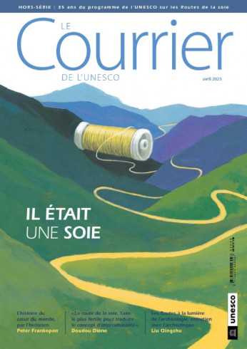 20232.1. Le Courrier de l'Unesco (2023_2): Il était une soie  (Hors-série - avril 2023)